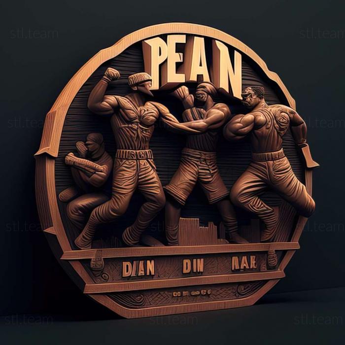 3D model Def Jam Fight for NY game (STL)